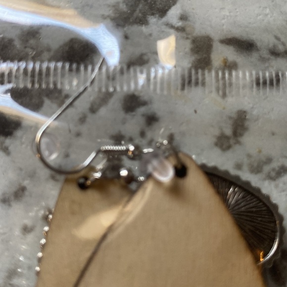 Aztec Dangle Earrings - Picture 3 of 3